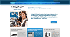 Desktop Screenshot of miracall.co.uk
